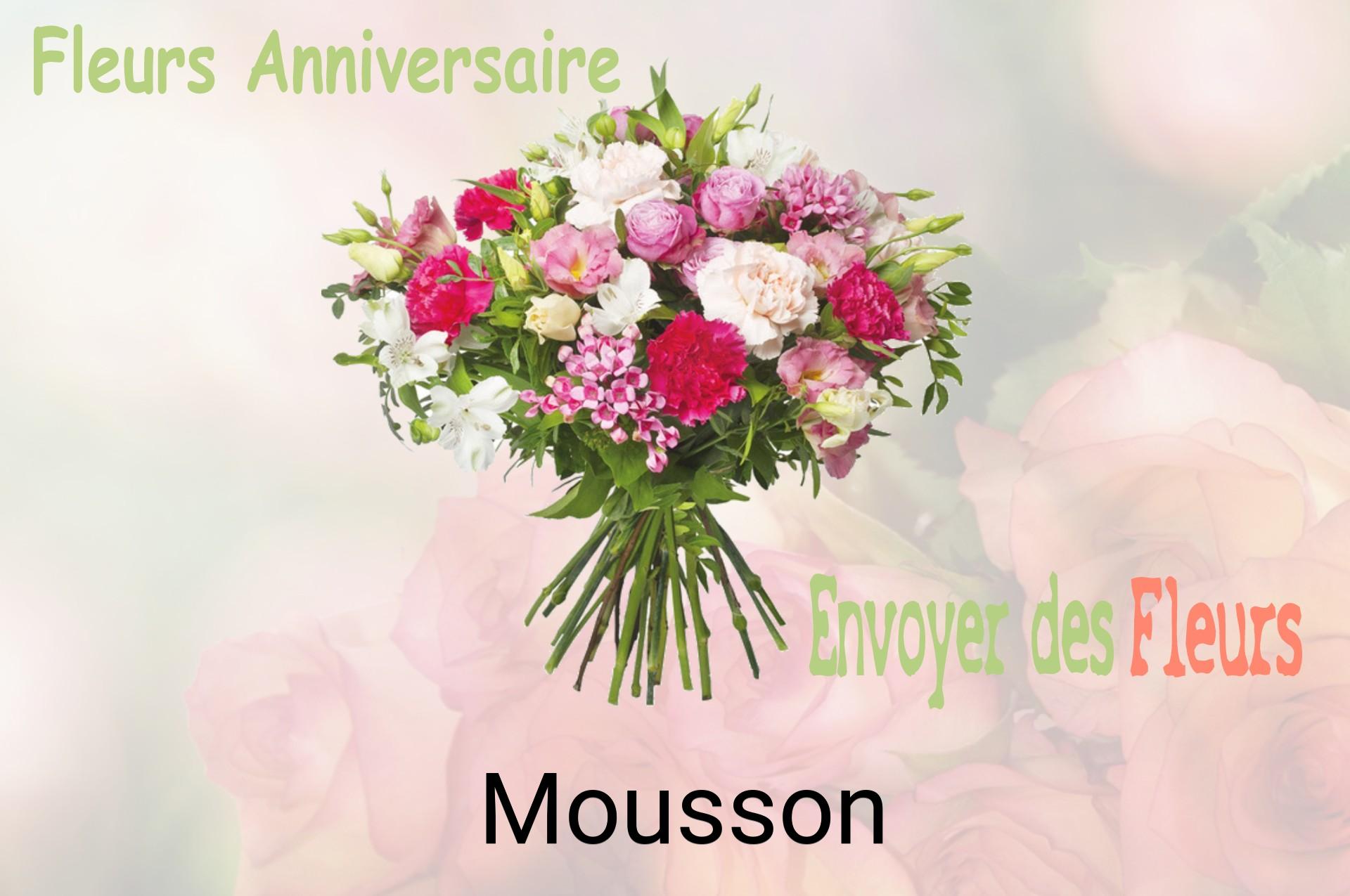 Bouquet de fleurs d’anniversaire livré à Mousson