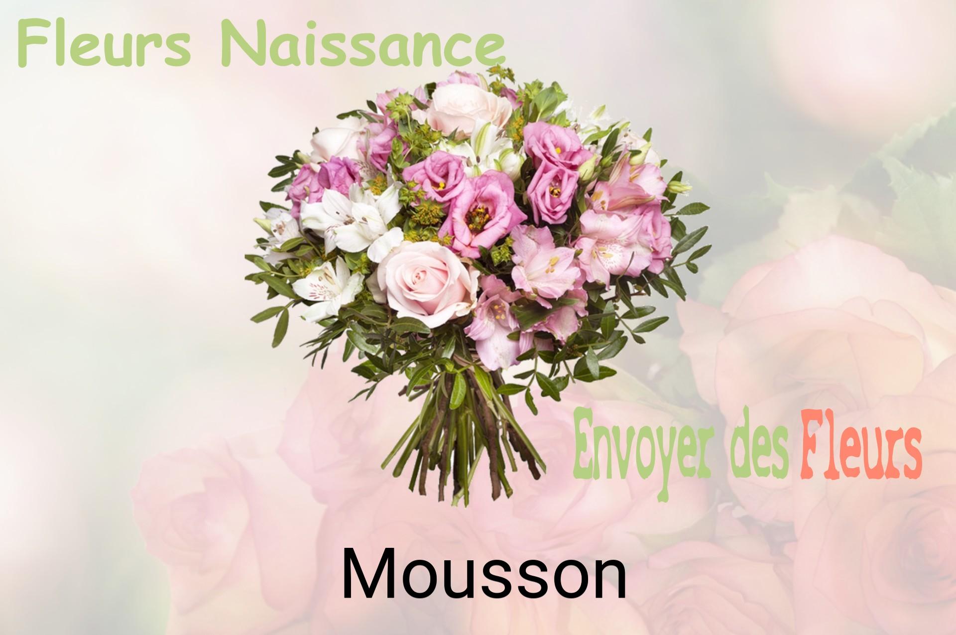 Bouquet de fleurs de naissance livré à Mousson